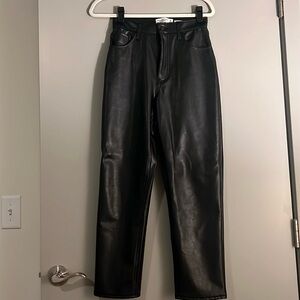 Abercrombie Leather Pants